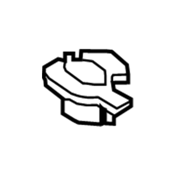 Nissan 21542-JK00A Bracket-Radiator Mounting, Upper