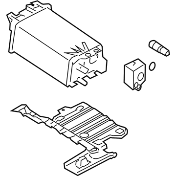 Ford 8G1Z-9D653-P Vapor Canister