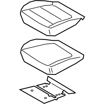 Hyundai 88160-AA050-S8S Covering Assembly-FR CUSH, LH