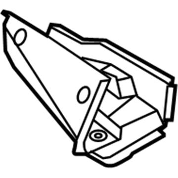 BMW 41-11-7-111-093 Left Reinforcement Floor Panel