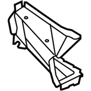 BMW 41-11-7-111-095 Supporting Strut, Front Wall Left