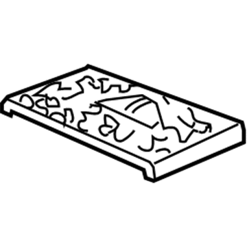 Honda 81396-S0X-A01 Guide, Box (Lower)