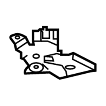 Lexus 58338-30050 Reinforcement, Rear Floor Pan, NO.2