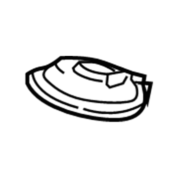 Lexus 58325-30020 Cover, Rear Floor Service Hole