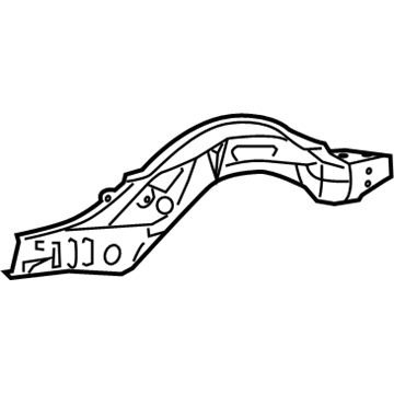 Lexus 57601-30922 Member Sub-Assembly, Rear
