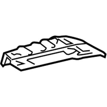 Lexus 58313-30200 Extension, Rear Floor Pan To Quarter Panel, RH