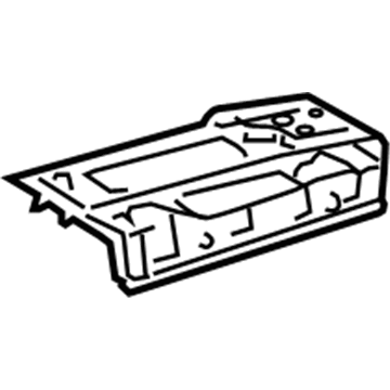 Lexus 58314-30200 Extension, Rear Floor Pan To Quarter Panel, LH