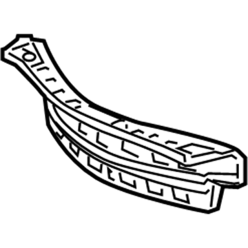 Lexus 57652-30120 Member, Rear Floor Cross, NO.1
