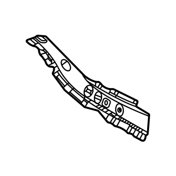 Lexus 61723-F6010 REINFORCEMENT, QUART