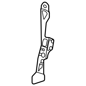 Lexus 61063-42020 Extension Sub-Assembly
