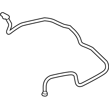 BMW 16-13-7-206-990 Exhaust Steam Pipe