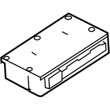 BMW 65-77-6-975-686 Airbag Ecu With Gateway Module