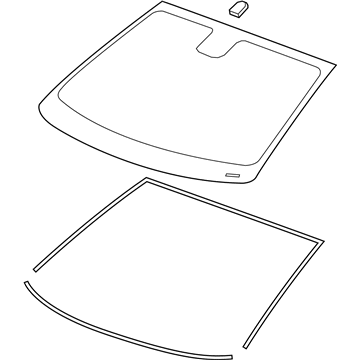 GM 84515101 WINDSHIELD ASM-.
