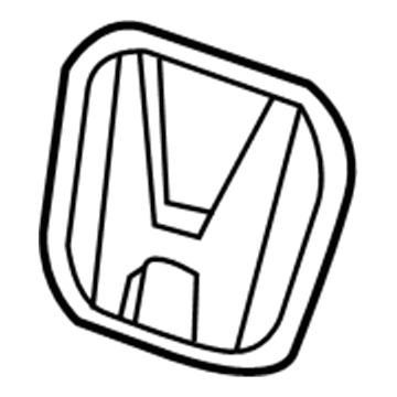 Honda 75701-TF0-010 Emblem (H)