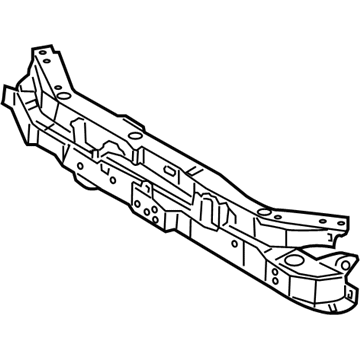 Nissan 62511-1FA0H Support - Radiator Core, Upper