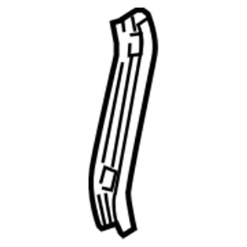 Nissan 62534-ED000 Stay-Radiator Core Lower, RH
