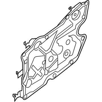 Nissan 80774-JA000 Base-Front Door Module, RH