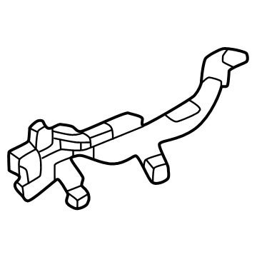 Acura 36533-61B-A00 STAY, OXYGEN SENSOR