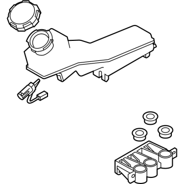 Kia 58511P4000 RESERVOIR ASSY
