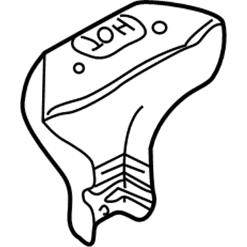 Hyundai 28525-38202 Protector-Heat