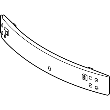 Lexus 52021-0E150 REINFORCEMENT SUB-AS