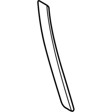 BMW 51-42-6-959-335 Wood Panel In Poplar Woodgrain, Rear Left