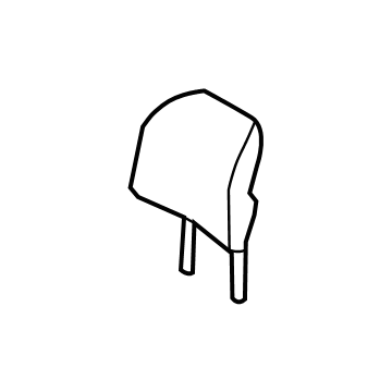 Ford MA1Z-58611A08-AA HEAD REST ASY