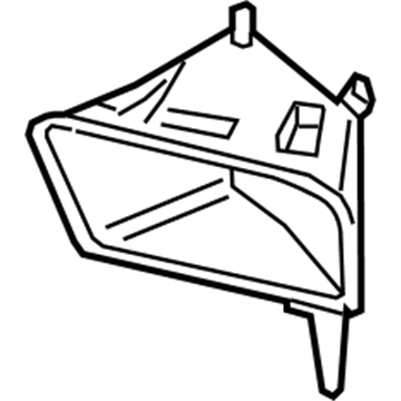 BMW 51-74-8-047-397 Air Duct, Left