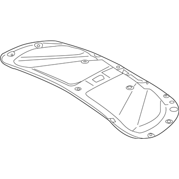 Nissan 84966-KB53A FINISHER Trunk Lid