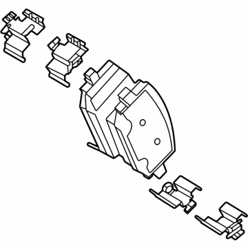 Ford L1MZ-2200-J Rear Pads