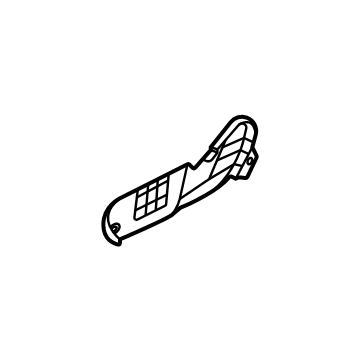 Hyundai 88031-GI100-NNB SHIELD COVER-FR SEAT INR, LH