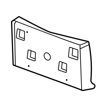 GM 42733565 License Bracket