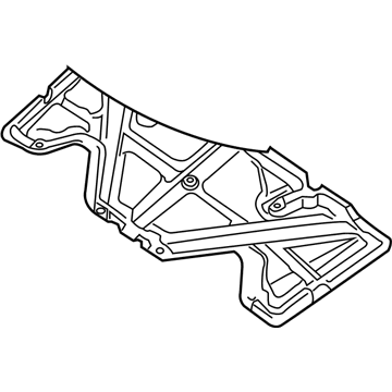 Nissan 65840-EA50A INSULATOR Hood
