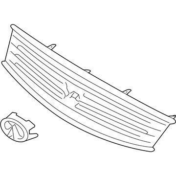 Infiniti 62070-JL00B Front Grille Assembly