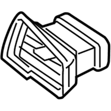 Hyundai 97480-C1000-VDA Duct Assembly-Side Air Ventilator, LH