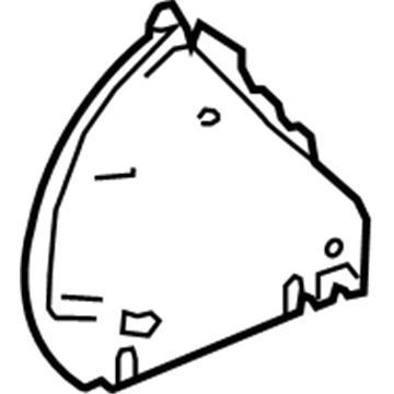 GM 84050278 Front Panel