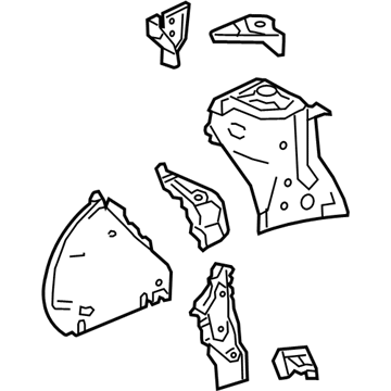 GM 84805149 Apron Assembly