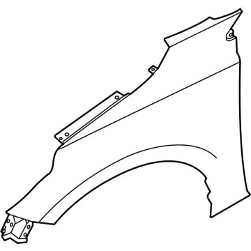 Nissan F3100-6LBMB Fender-Front, RH