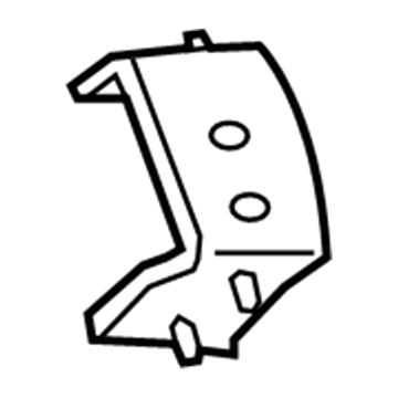 BMW 41-21-7-425-173 Reinforcement Plate, C-Pillar, Left