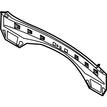 Ford LC5Z-7840320-B PANEL ASY - BACK - LOWER