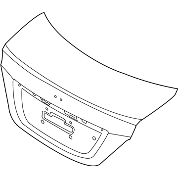 Hyundai 69200-1R120 Panel Assembly-Trunk Lid