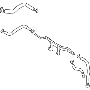 Kia 2546008HC0 PIPE HOSE ASSY-RETUR