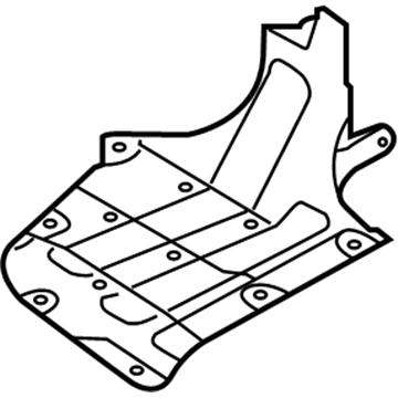 Kia 866951W700 Cover-Rear Bumper Side