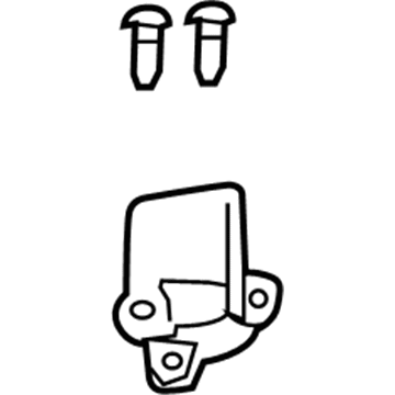 Lexus 81193-75080 RETAINER, HEADLAMP Protector