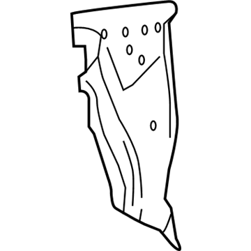 BMW 41-00-7-333-997 Tension Band Column C, Left