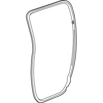 GM 86515209 WEATHERSTRIP ASM,RR S/D (BODY SI)