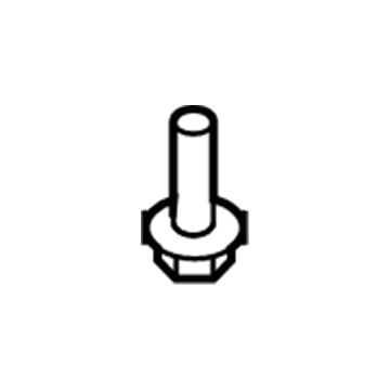 Mopar 6105062AA Bolt-HEXAGON FLANGE Head
