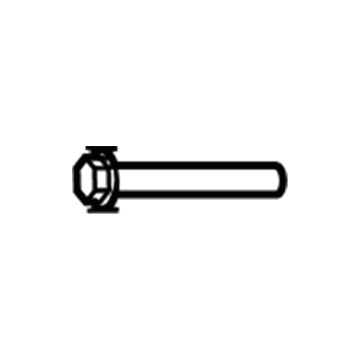 Mopar 6105074AA Screw-HEXAGON FLANGE Head