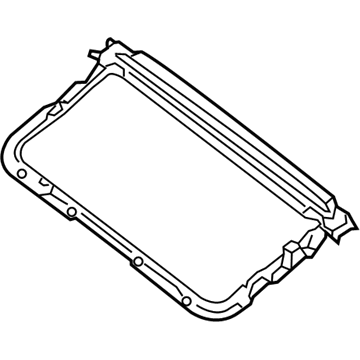 Infiniti G3120-3JAMA Reinforce Assy-Roof