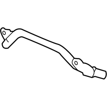 Honda 19525-RPY-G01 Pipe, Turbocharger Water (B)